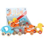 Golyóvezető labirintus játék 4 darab, állatmintával