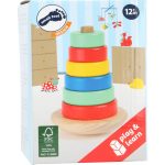 Egyensúlyozó rakodótorony fából, 7 részes