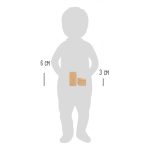 Safari állatos építőkészlet, 50 darabos