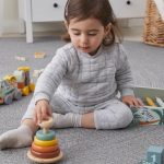 Safari tigris egyensúlyozó építőtorony - 7 részes