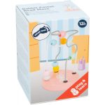 Golyóvezető játék nyuszis mintával pasztell színben