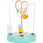 Golyóvezető játék róka mintával pasztell színben