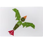 Dínós barkácsmozaik játék