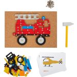 Városi járművek kirakós játék