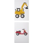 Városi járművek kirakós játék