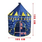 Kastély sátor, kék