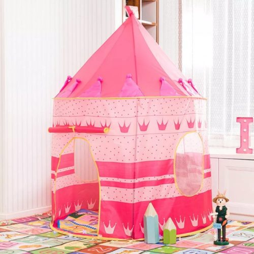 Kastély sátor, pink