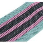 Textil band, 3 db, türkiz-rózsaszín-lila