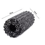 SMR henger, hullamos felülettel, 30 cm, fekete mintás