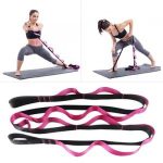 Jógaheveder, többfokozatú, zöld-szürke