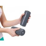 Masszázshenger felfújható szürke, 15 cm