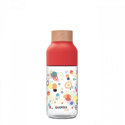 ICE DOTS kulacs, 570 ml, tritán, piros