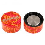 Orange bloom kulacs, 630 ml, termosz, piros-narancs