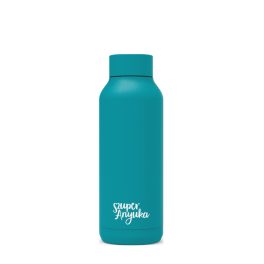 SzuperAnyuka türkizkék kulacs, 510 ml, termosz