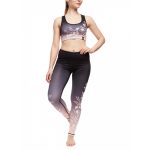 Virágos rózsaszín leggings