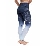 Ombré kék leggings