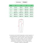 Ombré kék leggings mérettáblázat