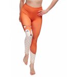 Fitnesz leggings, rókás