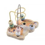 Golyóvezető labirintus játék 4 darab, állatmintával