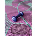 Kézi súlyzó, 0,5 kg x 2 db, műanyag borítású, sötétkék