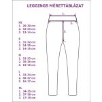 Trópusok leggings mérettáblázat