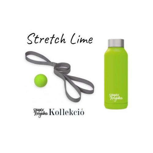 Stretch Lime kollekció - masszázsszett + kulacs