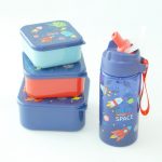 Űrhajós kulacs és uzsonnás doboz szett