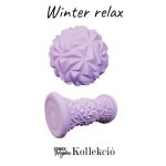 Snowball - dupla masszázshenger + masszázslabda